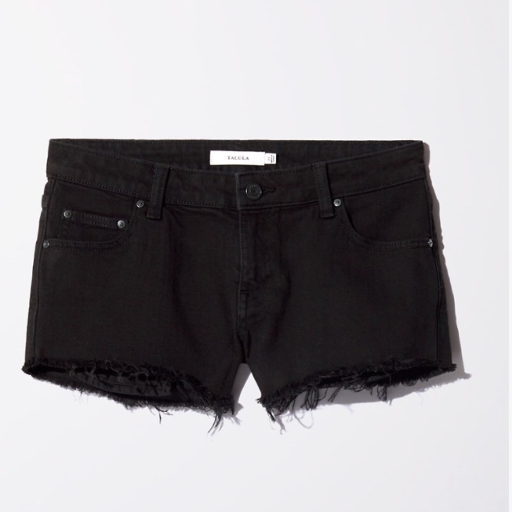 Talula Denim Shorts Aritzia